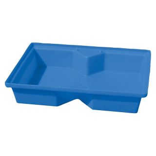 Tava de picurare PE ST60, pentru recipiente mici, 1000 x 605 x 200 mm, 63 L, fara gratar