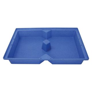 Tava de picurare PE ST100, pentru recipiente mici, 1195 x 795 x 185 mm, 104 L, fara gratar