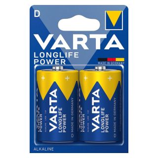 Baterie LONGLIFE Power Mono D LR 20, blister de 2, VARTA