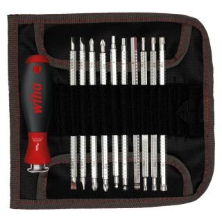 Surubelnita cu biti Wiha SYSTEM 6, SL/PH/PZ/TX/HEX, 10 biti