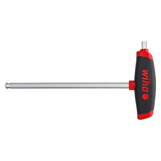 Surubelnita hexagonala Wiha, maner in T, cap sferic, HEX4x150mm