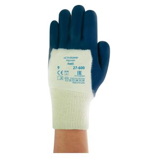 Manusi protectie taiere Ansell ACTIVARMR HYCRON 27-600, albastru/alb, mas. 10