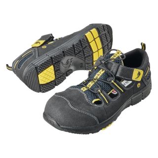 Sandale de protectie Baak RENE2, S1PS FO HRO SR ESD, albastru/galben, mas. 43