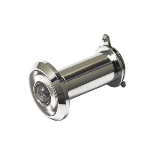 Vizor usa Ø16 mm, camp vizual 200°, pentru usi cu grosime 35-60mm, alama cu aspect de inox, DENI