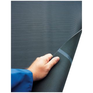 Covor cu caneluri fine, rezistent la ulei, NBR/SBR, negru, 3 x 1200 mm, rola 10 m
