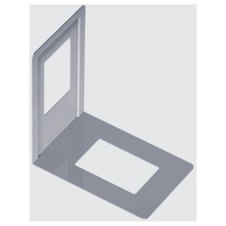 Suport pentru carti nr. 10803 (5210), dintr-o singura bucata, alb, 4 buc, DIY ELEMENT