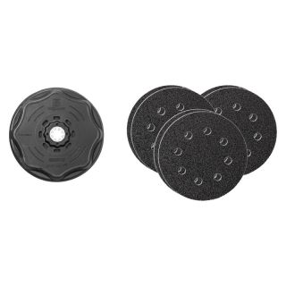 Set de discuri de slefuit cu scai, Ø 115 mm, granulatie 60 - 80, 7 buc, FEIN