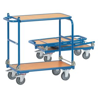Carucior de transport Fetra 1140 250kg 720x450mm 2 polite pliabil