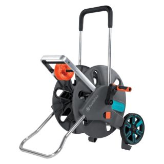 Carucior pentru furtun CleverRoll L Easy, 18520-20, pentru max. 100m, cu ghidaj de infasurare, GARDENA