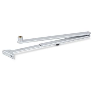 Articulatie cu blocare pentru amortizoare de usa TS 2000 V/ TS 4000 V, alb, GEZE