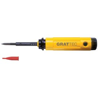 Razuitor triunghiular mediu EL1600, 4 piese, GRATTEC