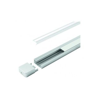 Capace de capat, pentru profil ChannelLine G1, 2 bucati, opal, HALEMEIER