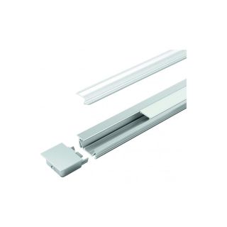 Capace de capat, pentru profil ChannelLine G2, 2 buc, opal, HALEMEIER