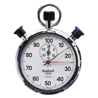 Cronometru de precizie dublu, 1/100 minute, min 30minute, 130g, HANHART