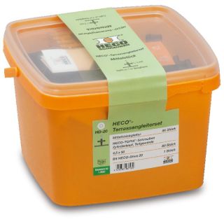 Set de terasa HECO mic cu 30 de piese de margine