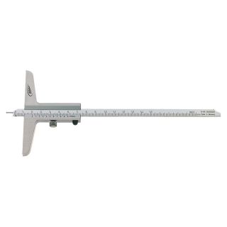 Subler de adancime cu pin masurare, 300mm, PREISSER