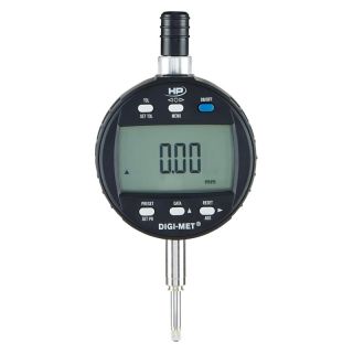 Ceas comparator digital DIGI-MET, 0-25mm, citire 0.01mm, PREISSER