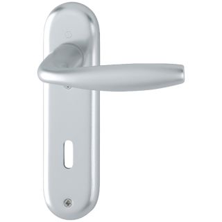 Clanta usi de interior New York 1810/273KP, cu placa, 8/72 mm, BB, F1, 37-42mm, HOPPE