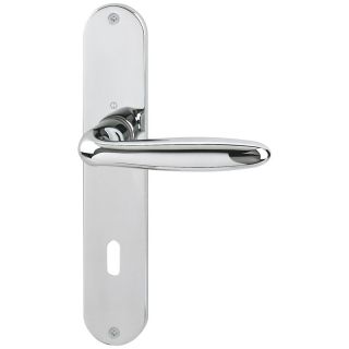 Maner pentru usi de interior 37-47mm, Verona M151/302, 8/78mm, sild lung, WC, F49, HOPPE