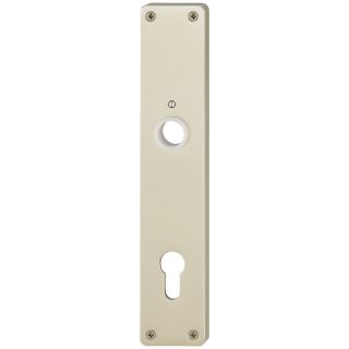 Placa lunga pentru clanta usii din fata 202H, 92mm, PZ, F2, aluminiu, HOPPE