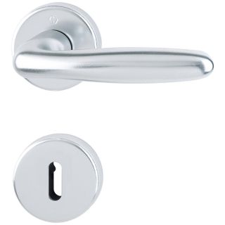 Clanta pentru usi de interior Vitoria 1515/42KV/42KVS, cu rozeta, 8mm, BB, F1, 37-42mm, HOPPE