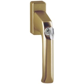 Maner fereastra seria London 013S/U34, cu incuietoare 2W153, 7 x 32 mm, aluminiu F8019, HOPPE