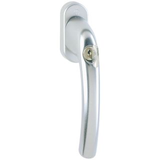 Maner de fereastra seria Tokyo 0710SV/U26, cu buton, aluminiu F8707, 7 x 35 mm, HOPPE