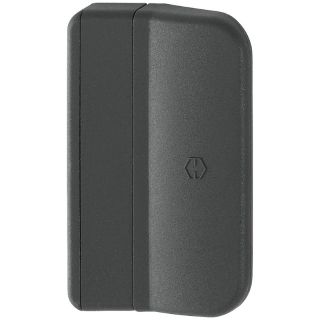 Maner pentru usa franceza K435, plastic, 70 x 45 x 13mm, gri-maro mat F8019M, HOPPE