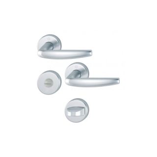 Clanta pentru usi de interior Atlanta 1530/42KV/42KVS, 8 mm, WC, F1, HOPPE