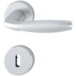 Clanta usi de interior New York 1810/42KV/42KVS, cu rozeta, 8 mm, BB, F1, 37-42mm, HOPPE