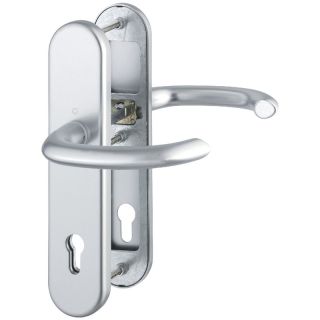 Set maner seria Marseille 76G/3331/3410/1138, pentru usi 66-71mm, 92/10mm, aluminiu F1, HOPPE