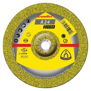 Disc polizare metal Klingspor A 24 EXTRA, 180x22.23x8mm