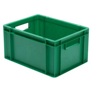 Cutie stivuibila LA-KA-PE TK400/210-0 400x300x210mm verde cu maner