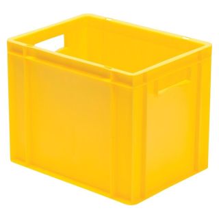 Cutie stivuibila LA-KA-PE TK400/320-0 400x300x320mm galbena cu maner