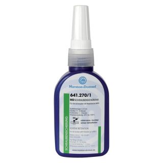 Adeziv de blocare pentru suruburi 641.270, flacon 0.05 l, vascozitate medie, MARSTON-DOMSEL