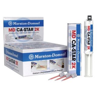 Adeziv bicomponent Ca Star, seringa cu doua camere, 0.01kg, MARSTON-DOMSEL