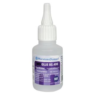Adeziv Super Glue BS.406, flacon 0.02 kg, vascozitate redusa, MARSTON-DOMSEL