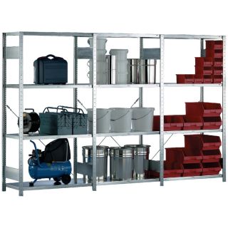 Polita Meta 1000x400mm zincata pentru raft CLIP 150, 2 bucati