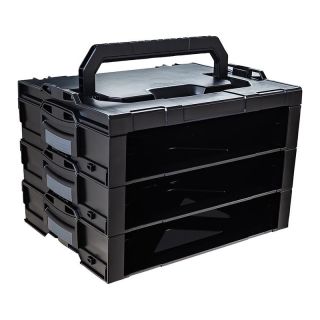Modul de transport pentru 3 cutii i-BOXX, ABS, 445 x 342 x 301 mm, gol