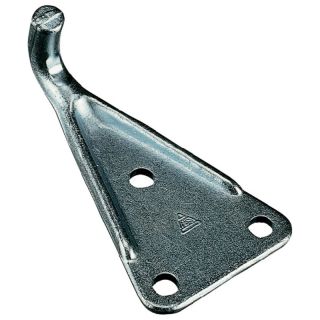 Cama de fixare zincata, 120 mm, cu perforatii pentru insurubare