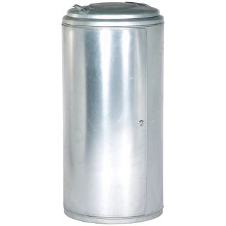 Cos colectare deseuri, din tabla de otel galvanizata, pentru saci 120 l, 470 x 535 x 990 mm