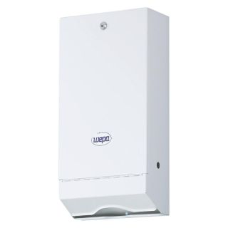 Dozator metalic pentru servetele, alb, WEPA