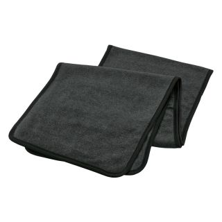 Esarfa fleece, gri inchis