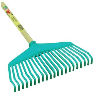 Grebla plastic pentru frunze cu maner 10140