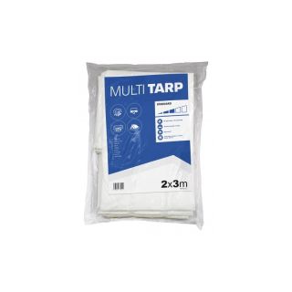 Prelata impermeabila Tex-Tarp, alba, 3x4m, 120g/m2