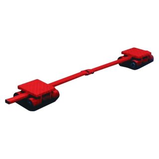 Platforma cu role de transport, pentru sarcini grele Y12, 12 tone, 12 role, 256 x 200 x 110 mm