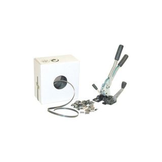 Set de legat cu chingi din plastic PP, 16 mm x 1000 m, 1350 N