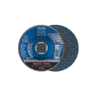 Disc lamelar slefuire otel Pferd SGP STRONG STEEL, X-Lock, 115x22.23mm, G36