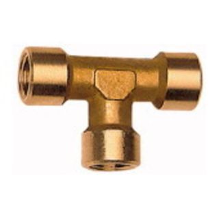 Racord T din alama, 3 iesiri interioare, G1/2", 67 x 33.5 mm, cheie 21 mm, max. 60 bar, RIEGLER