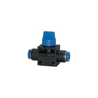 Supapa de inchidere cu 2 racorduri, furtun Ø 8 mm, 51.8 x 42.3 mm, max. 15 bar, RIEGLER